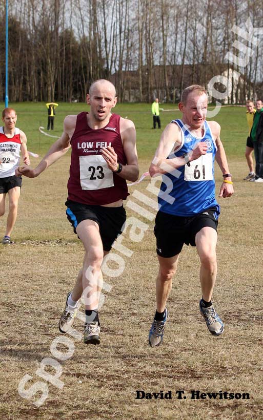 No 23 and 61 in the North East Veteran Championships.
